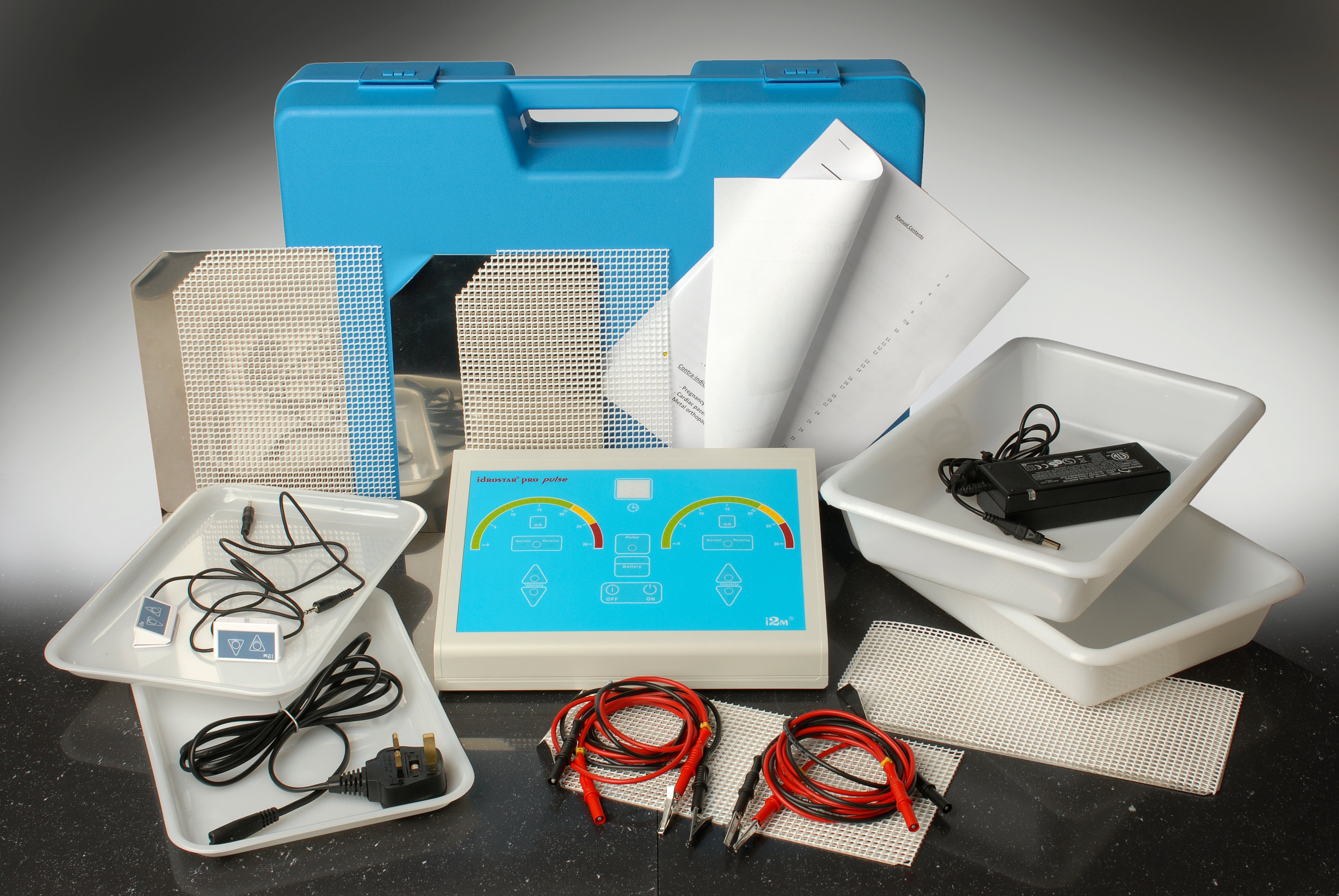 Idrostar Pro Pulse Iontophoresis Machine – Sweathelp