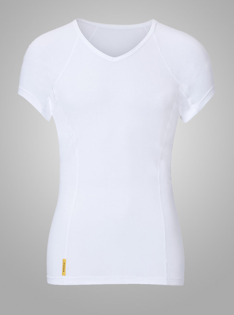 Manjana Undershirt with Absorbent Underarm Sweat Protection for Men